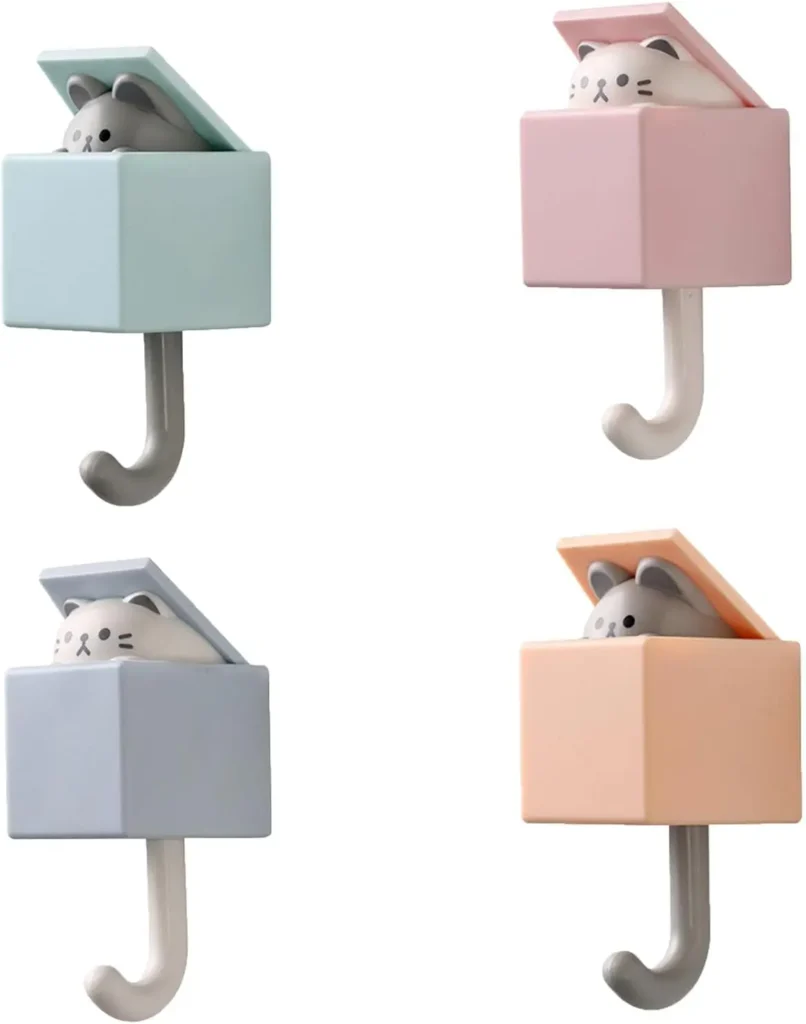 cute cat hooks cat mom presents