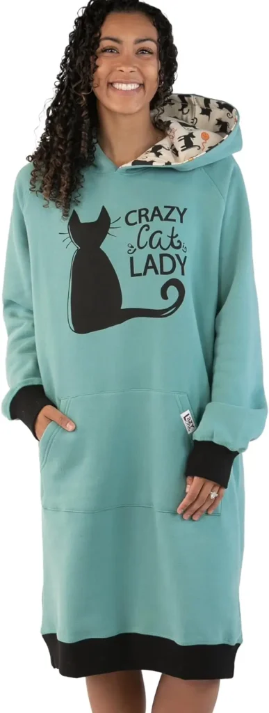 cat mom presents hoodie