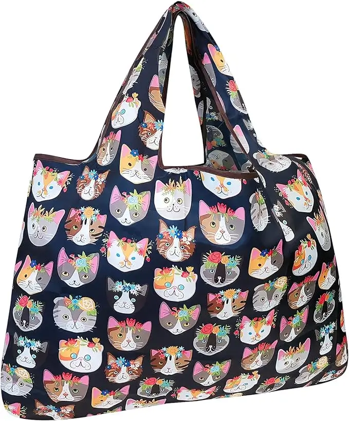 cat grocery bag for cat mom gifts