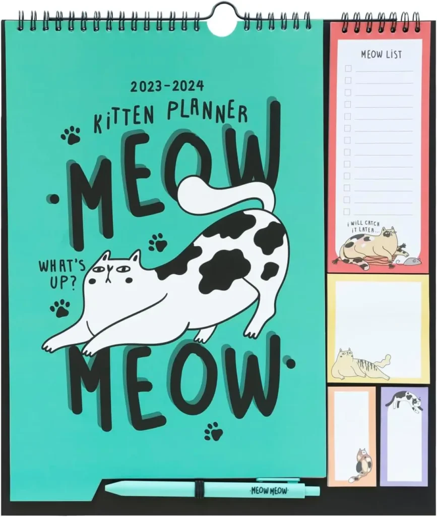 cat gifts for cat lovers cat planner