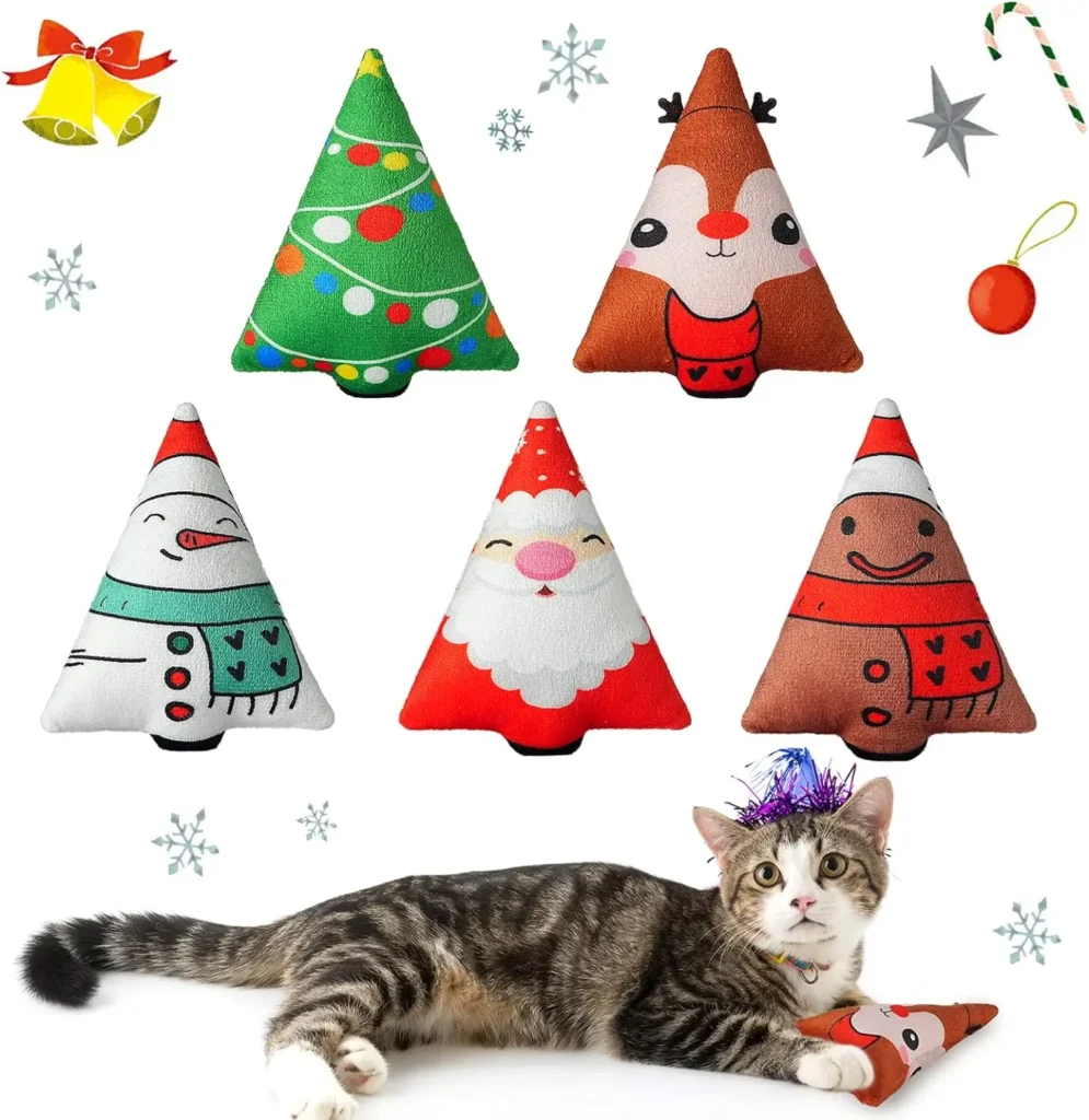 best cat Christmas gifts catnip toys