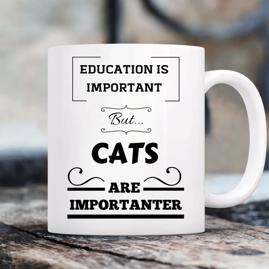 cat mug gift