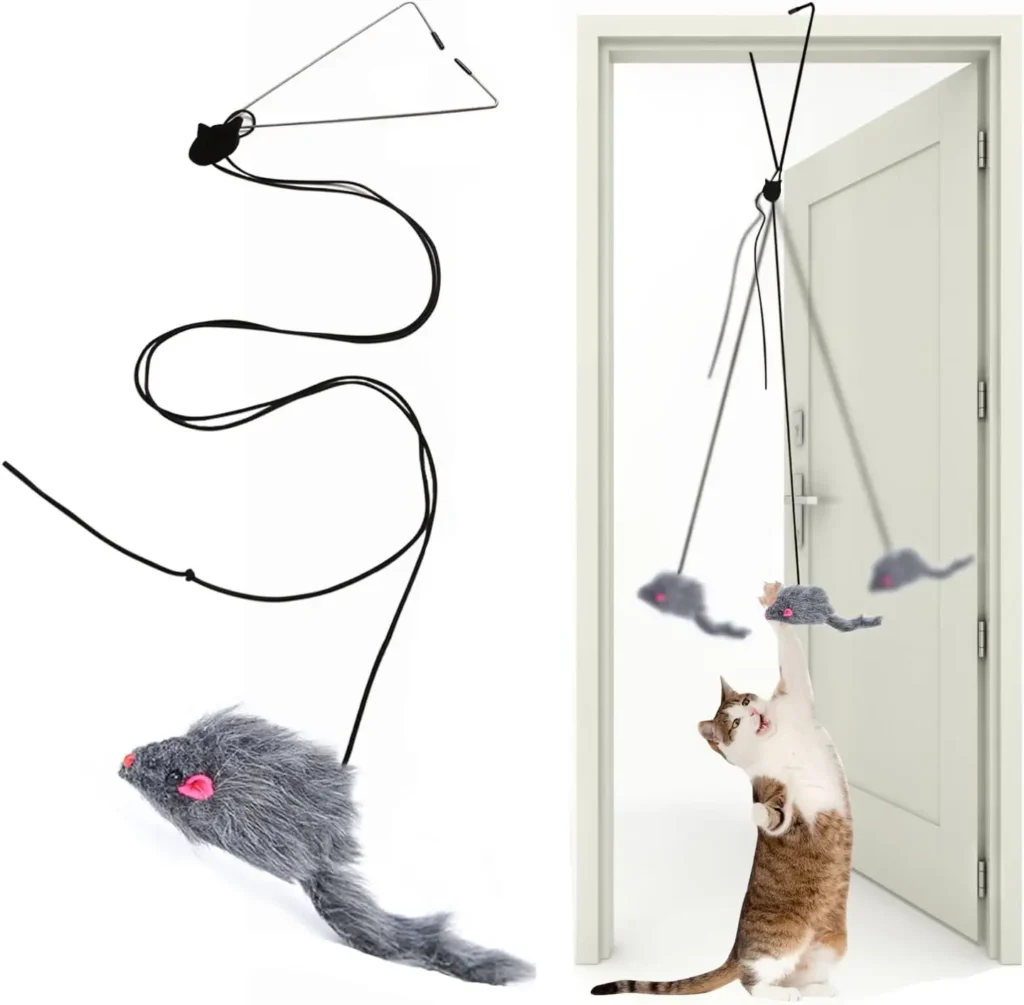 cat gifts hanging interactive cat toy for present