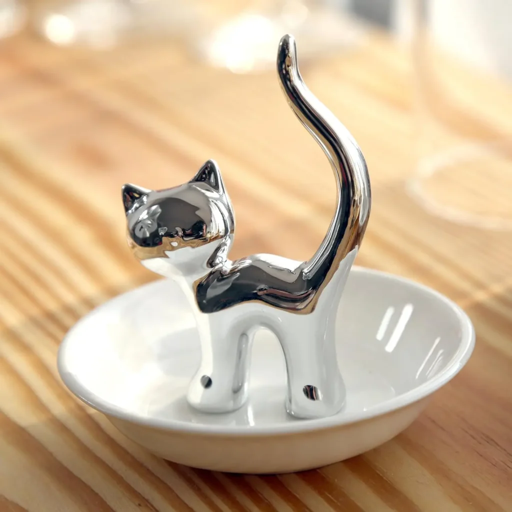 cat ring holder for cat lover gifts