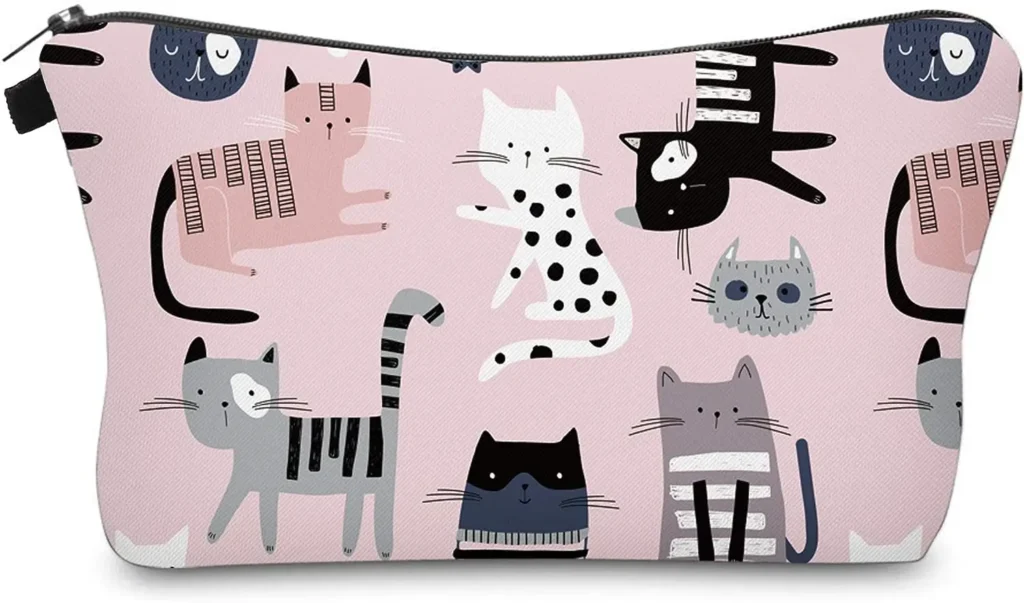 cat makeup bag Unique Gifts for Cat Lovers